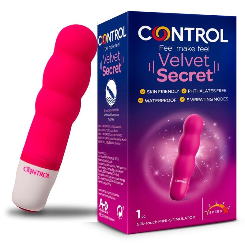 Мини клиторен вибратор CONTROL Velvet Secret