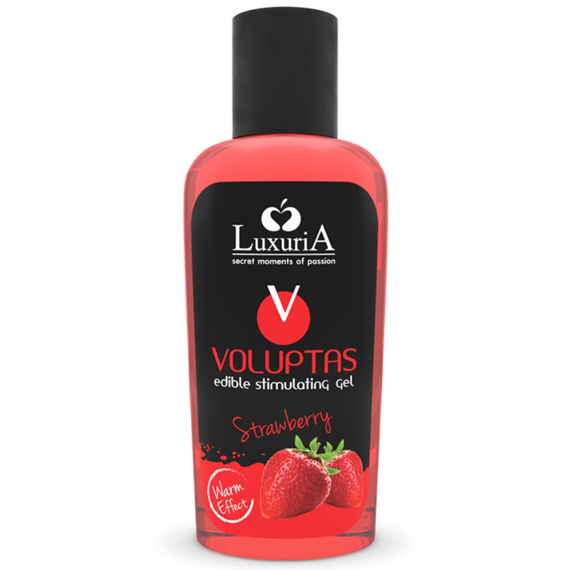 Intimateline Luxuria Voluptas ядлив масажен гел с вкус на ягода, 100 ml