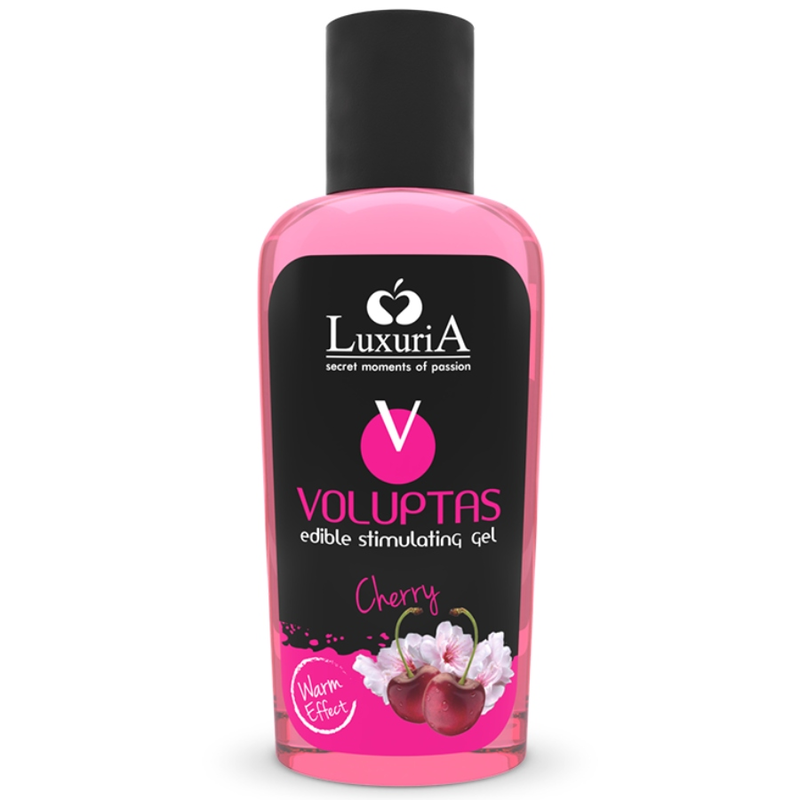 Intimateline Luxuria Voluptas ядлив масажен гел с вкус на череша