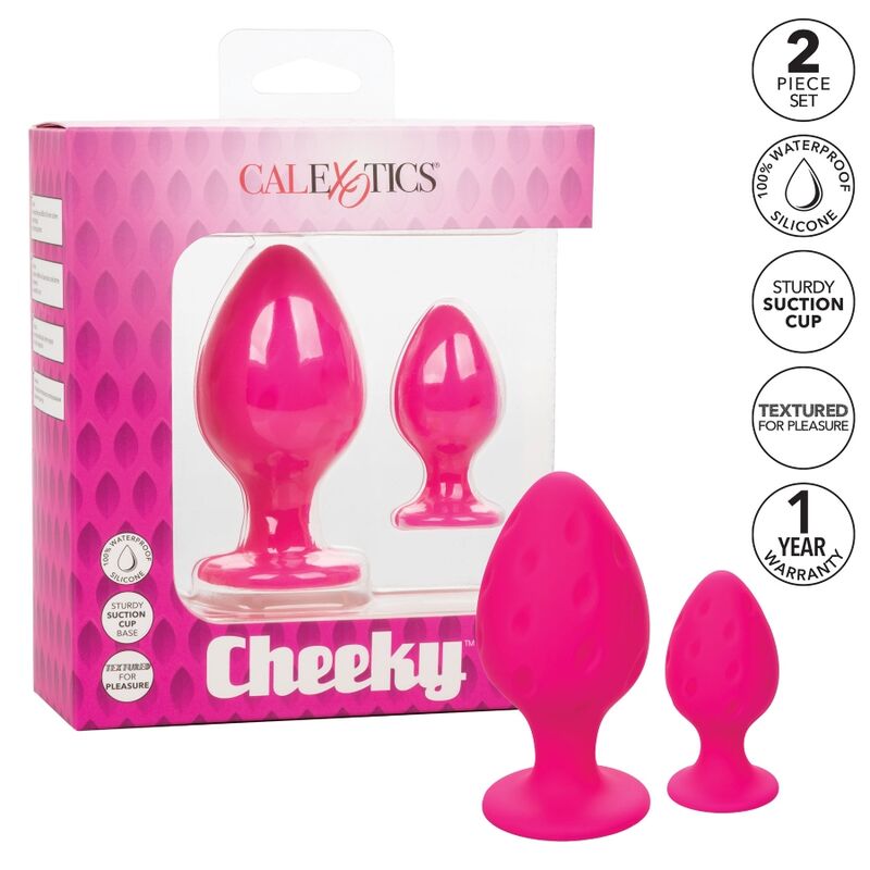 Анален плъг CalExotics Cheeky в розово
