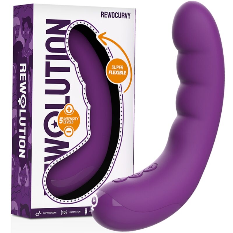 REWOLUTION Rewocurvy гъвкав вибратор