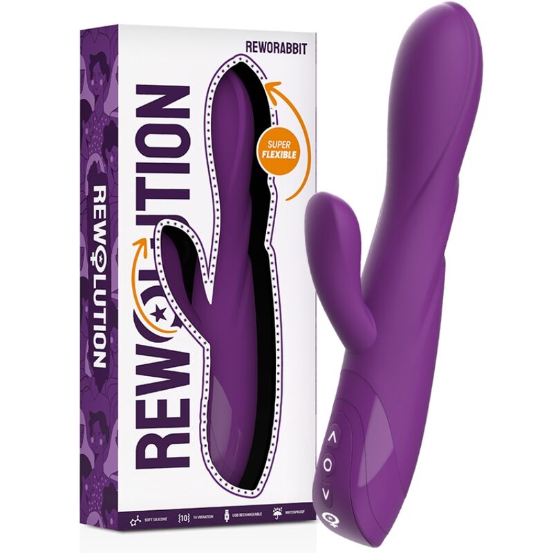 REWOLUTION RewoRabbit заешки вибратор с гъвкав стимулатор