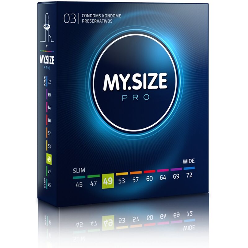 Презервативи MY SIZE PRO Standard, 49 мм, 3 броя