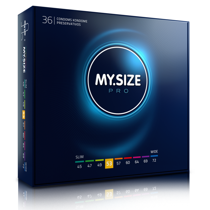 Презервативи MY SIZE PRO Standard, 53 мм, 36 броя