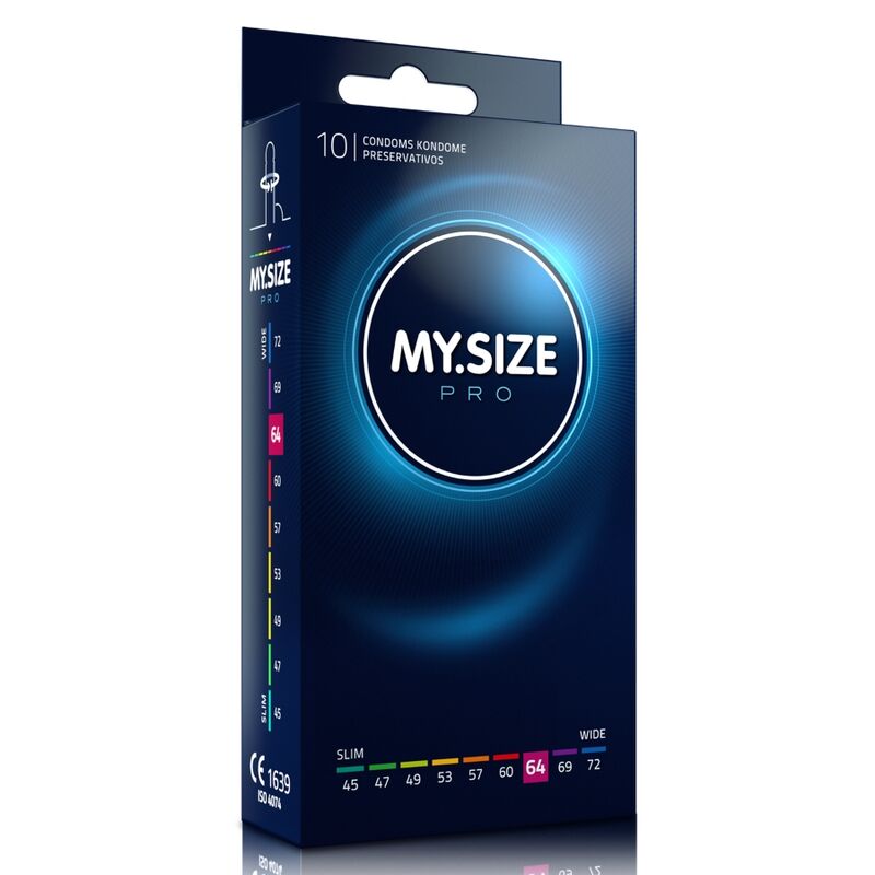 Големи презервативи MY SIZE PRO, 64 mm, 10 броя