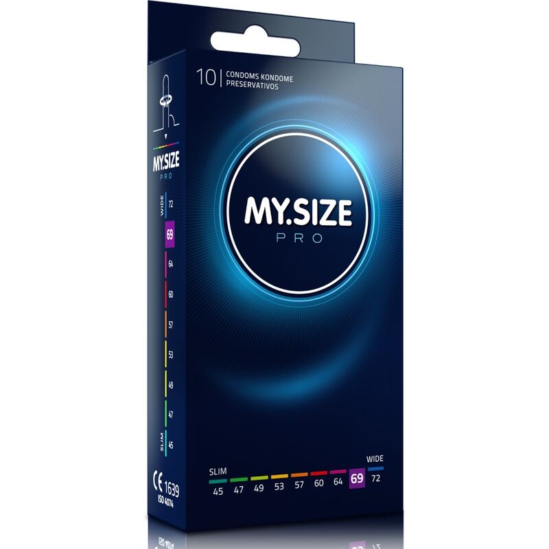 Големи презервативи MY.SIZE PRO, 69 мм, 10 броя