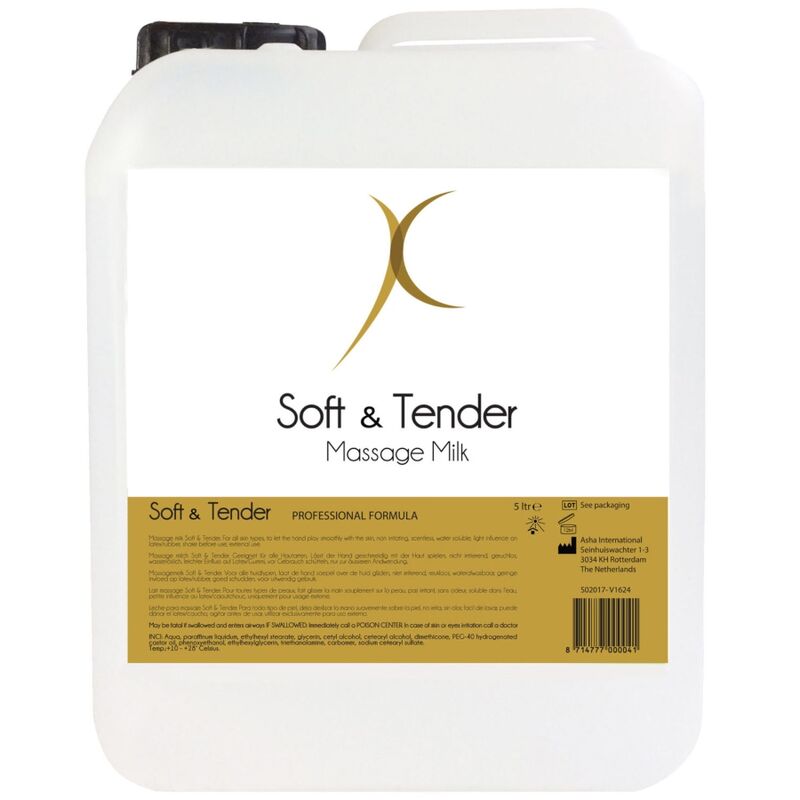 Масажно мляко SOFT AND TENDER 5 000 мл