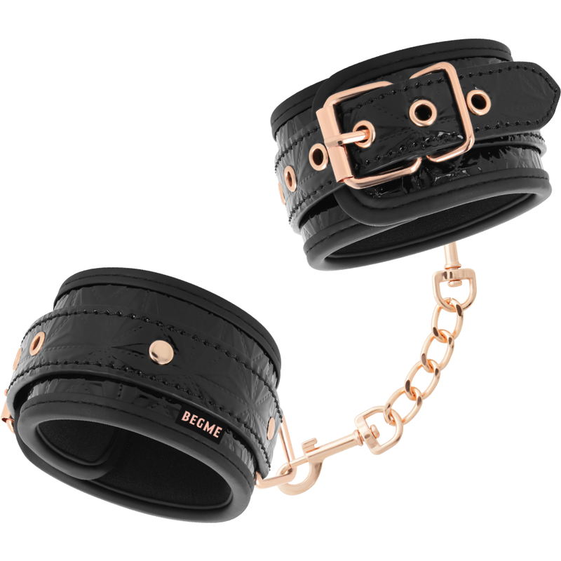 Окови за глезени BEGME Black Edition с неопренова подплата