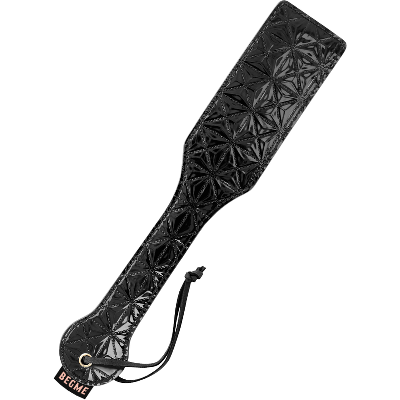 BEGME Black Edition падъл от веганска кожа