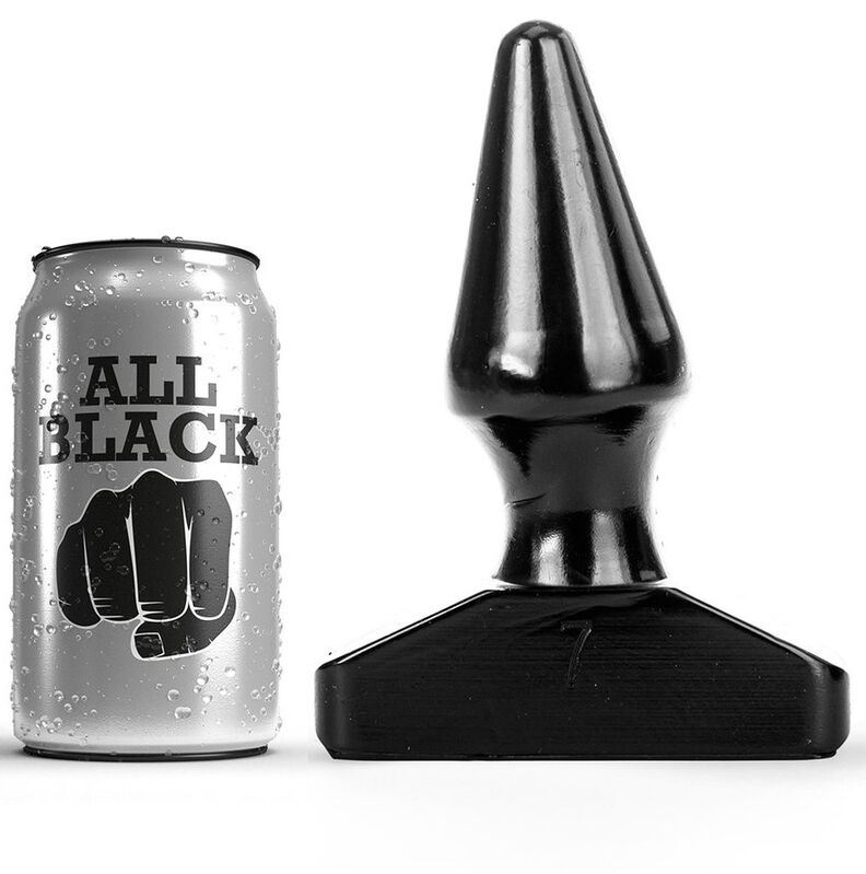 Анална тапа ALL BLACK, 16 см, PVC