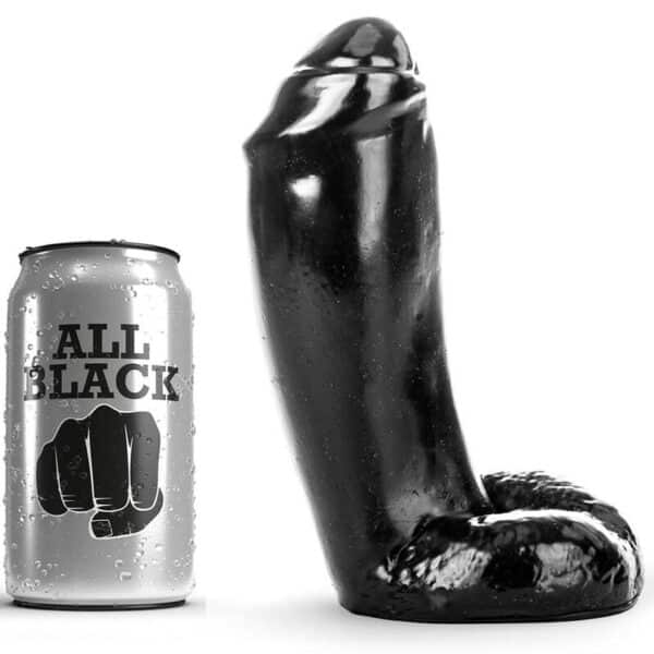 Реалистично дилдо ALL BLACK