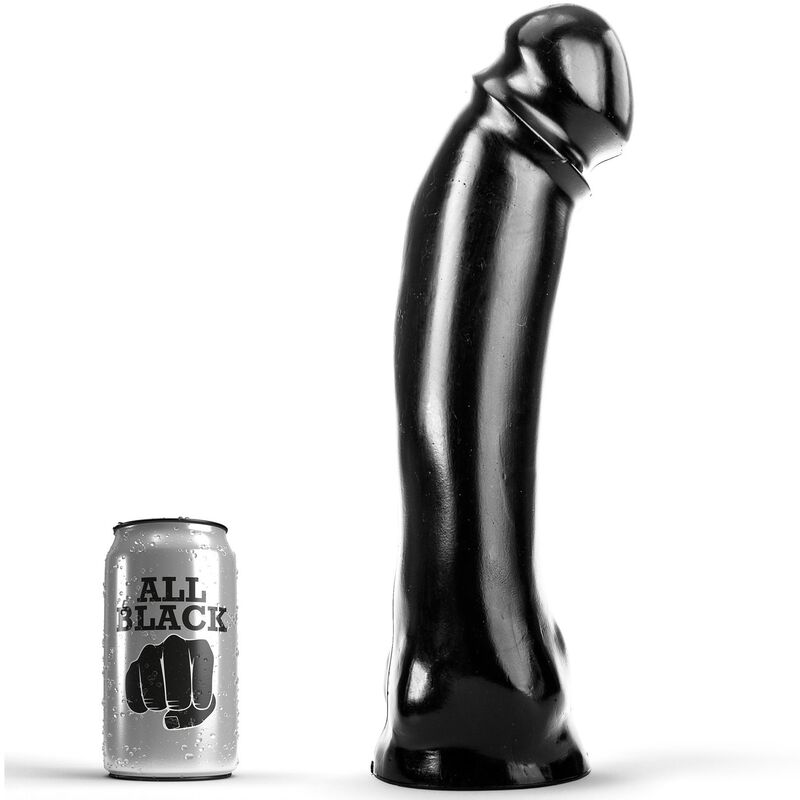 Дилдо ALL BLACK 33 см