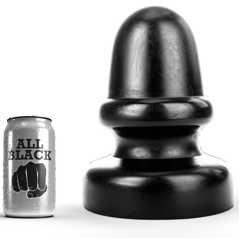ALL BLACK анален плъг 23 см