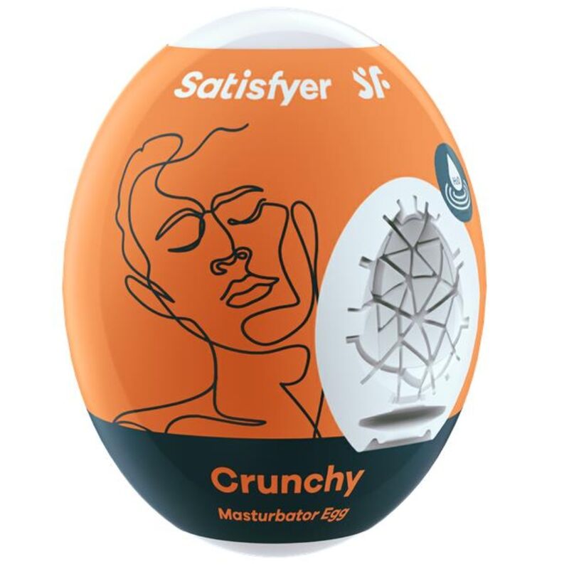 Мастурбатор яйце Satisfyer Crunchy