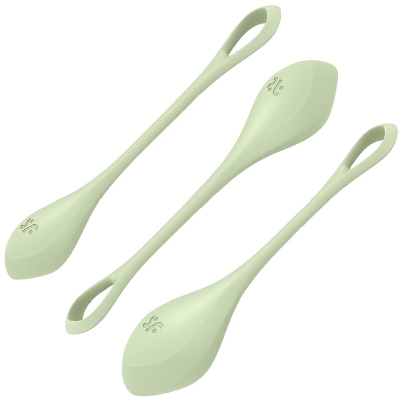 Тренировъчен комплект Satisfyer Yoni Power 2 с въздушни вълни и вибрация