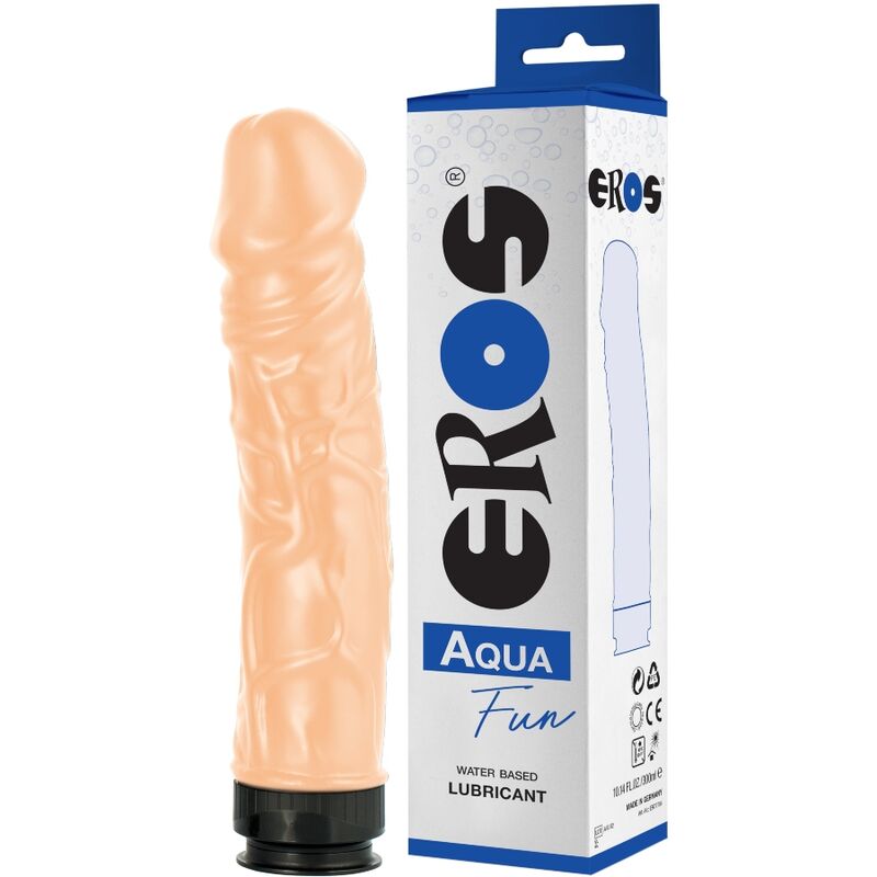 EROS Aqua Fun реалистично дилдо с 300 мл лубрикант