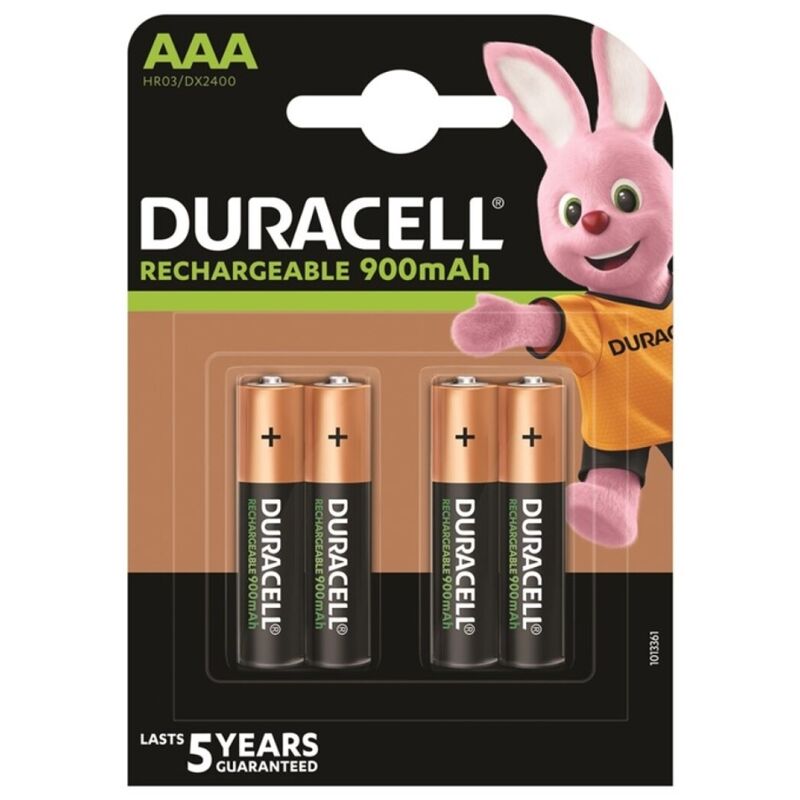 Акумулаторни батерии AAA 900 mAh за дистанционни и устройства DURACELL