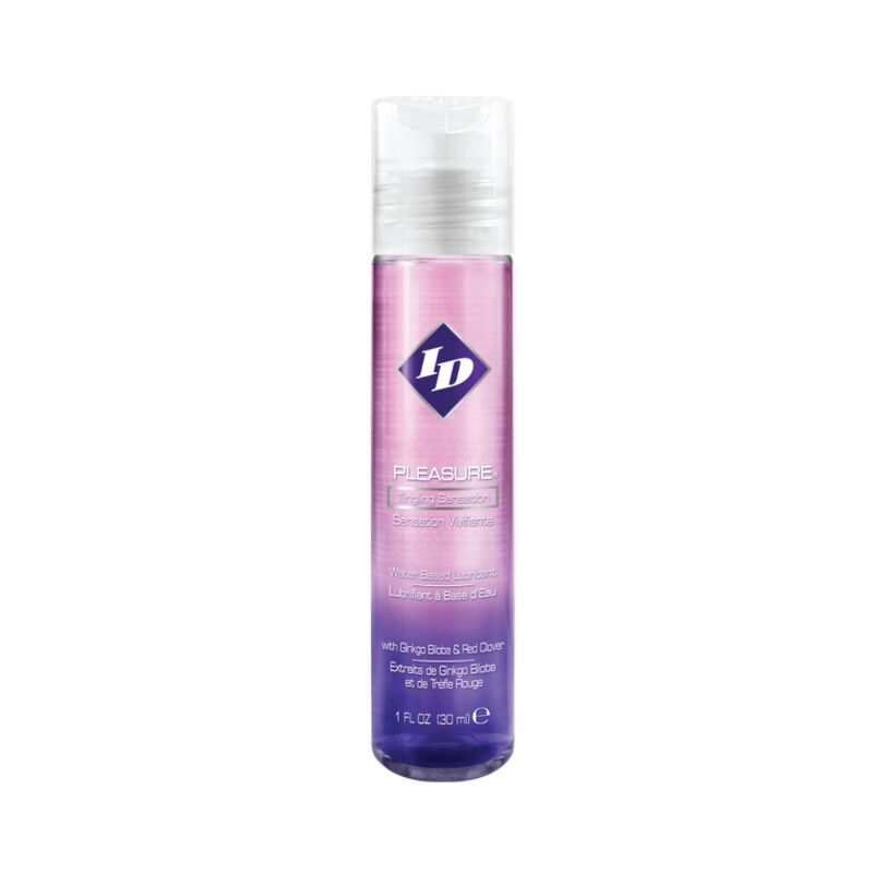 ID PLEASURE лубрикант на водна основа с мравучкащ ефект, 30 ml