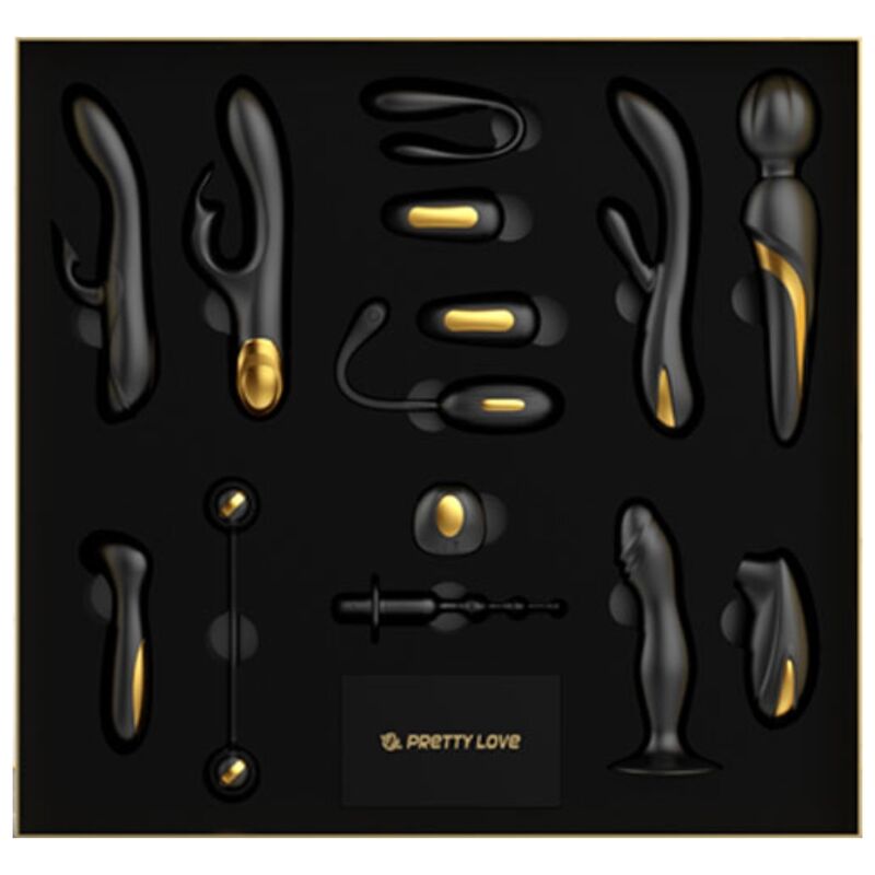 Луксозен подаръчен комплект Pretty Love Queens Luxury Collection с интимни играчки