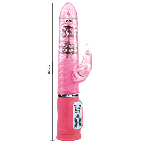 Вибратор BAILE Cute Passion Bunny Rampante, 27 см