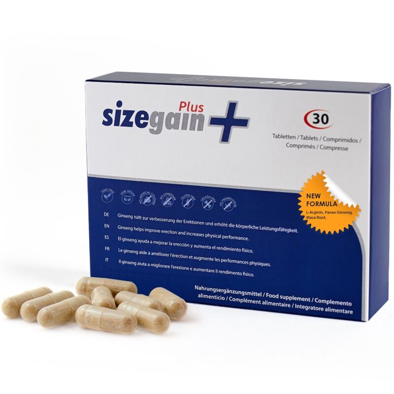 Хранителна добавка за мъже 500COSMETICS SizeGain Plus