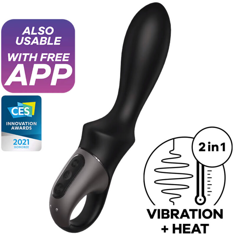 Satisfyer Heat Climax вибратор с управление чрез приложение за анална стимулация
