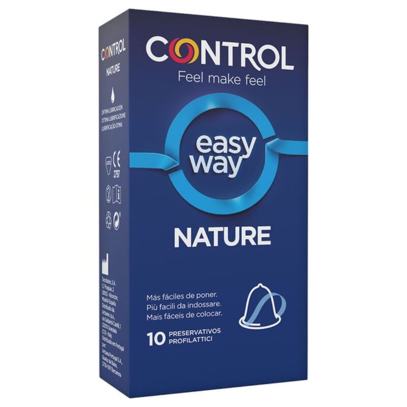 Презервативи CONTROL Nature Easy Way Standard, 10 броя