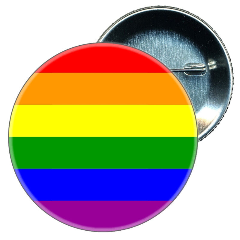 Значка PRIDE с дъгово знаме