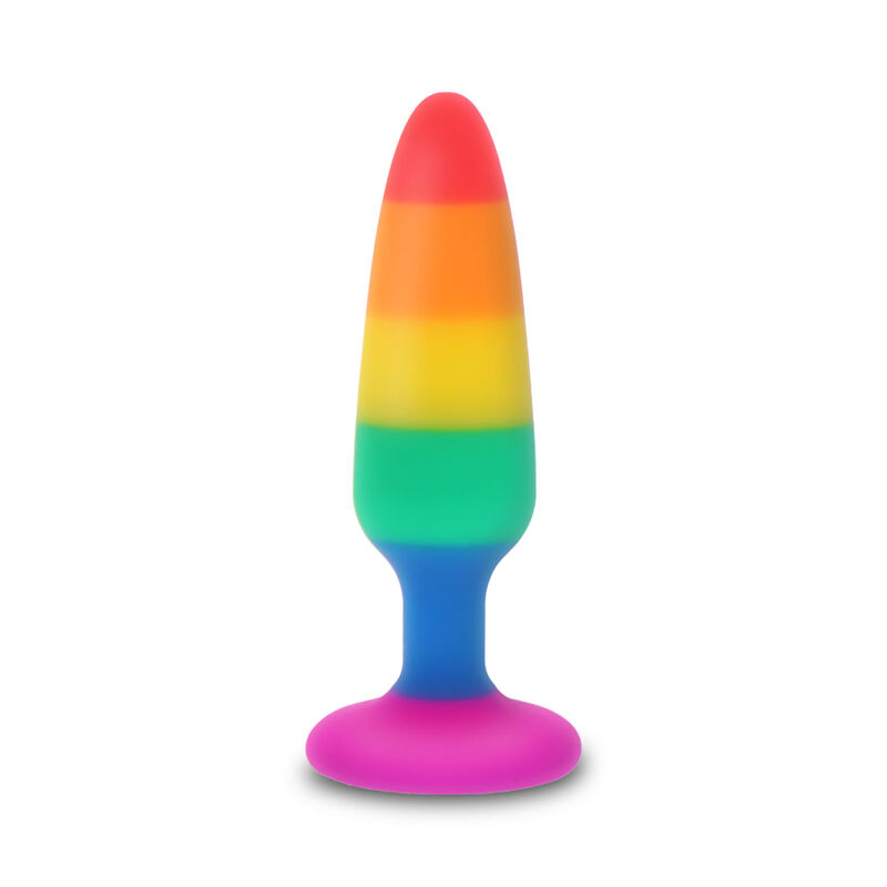 Анална тапа PRIDE Twink в цветовете на дъгата