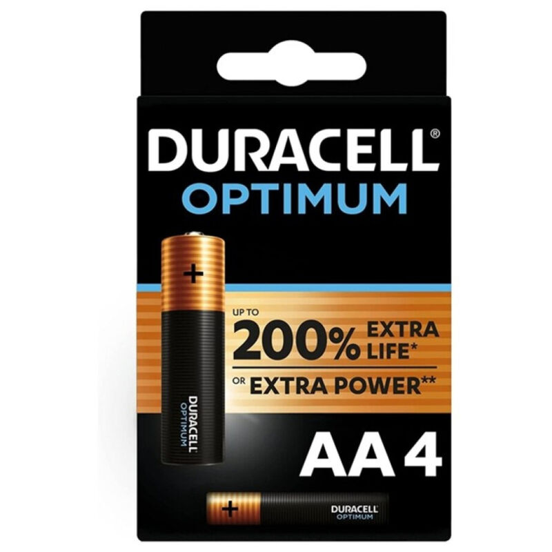 Алкални батерии AA LR6 с дълъг живот и висока мощност DURACELL
