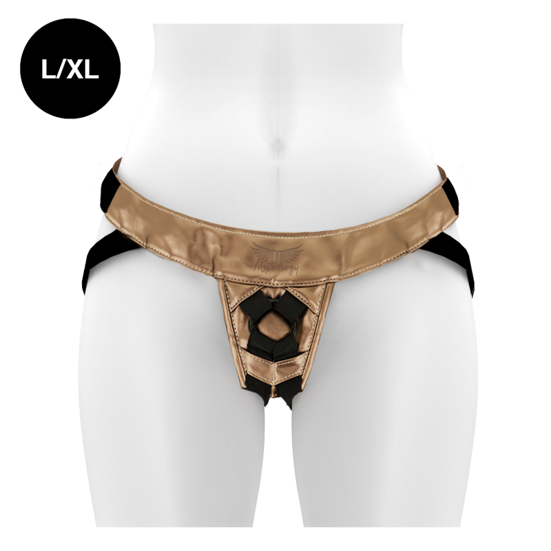 MYTHOLOGY Fantasy Harness страпон колан бронз L/XL