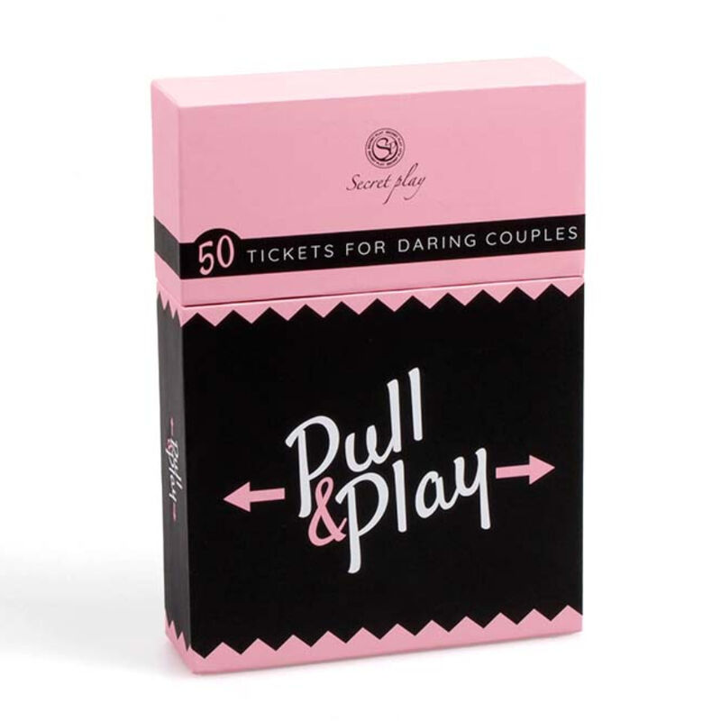 SECRETPLAY Pull & Play еротична игра с карти за двама