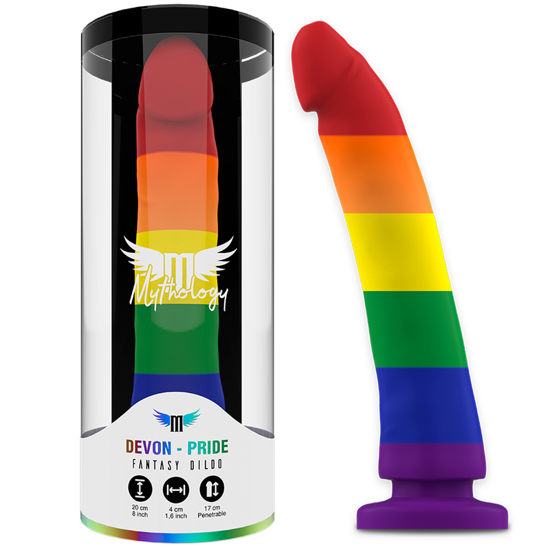 MYTHOLOGY Devon Pride Dildo L без вибрации
