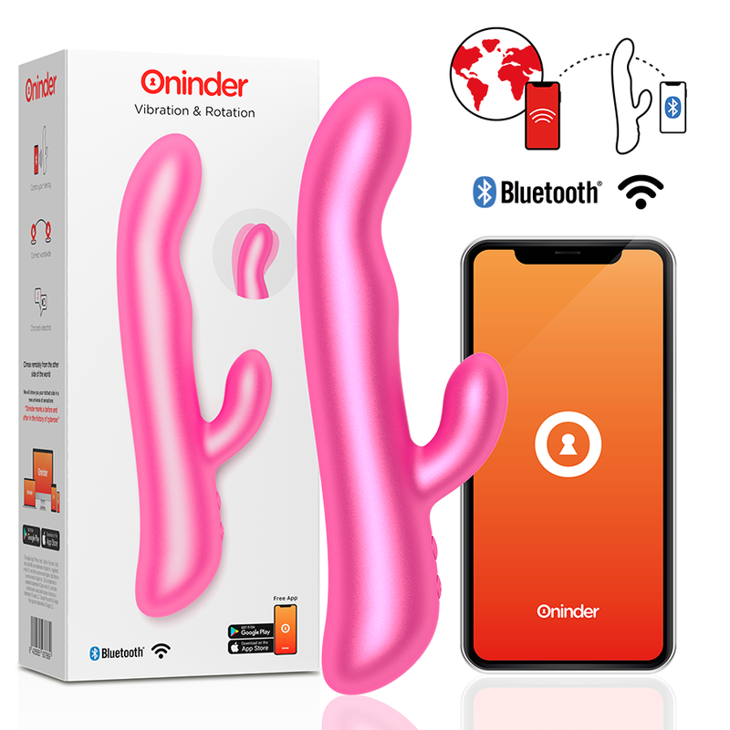 Вибратор ONINDER с управление чрез приложение