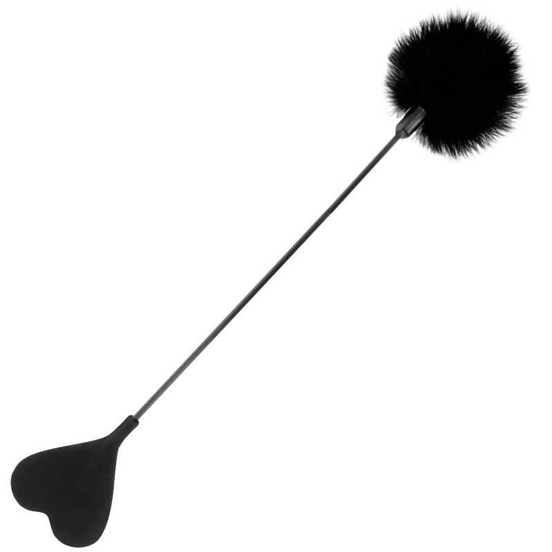 DARKNESS Black Love Feather Whip с перце, 40 cm