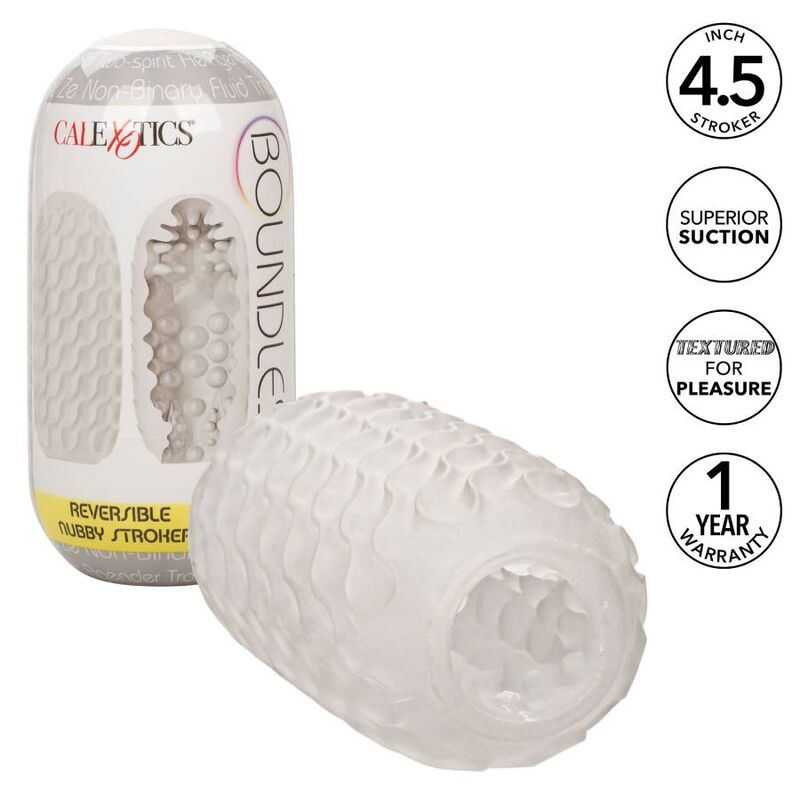 CalExotics Reversible Nubby Stroker, реверсивен мастурбатор