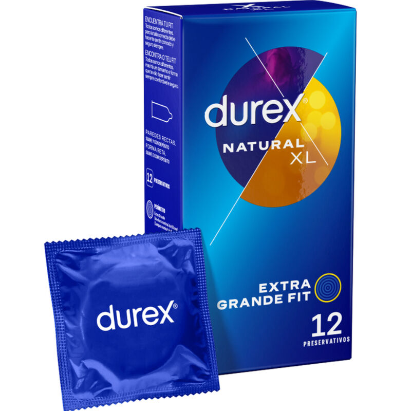 Големи презервативи Durex Natural XL, 12 броя