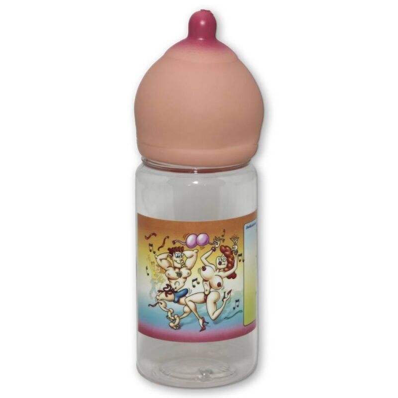 Бутилка Diablo Picante във формата на гърда, 360 ml