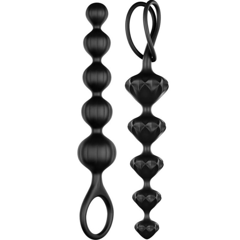 Satisfyer Love Beads Black анални топчета