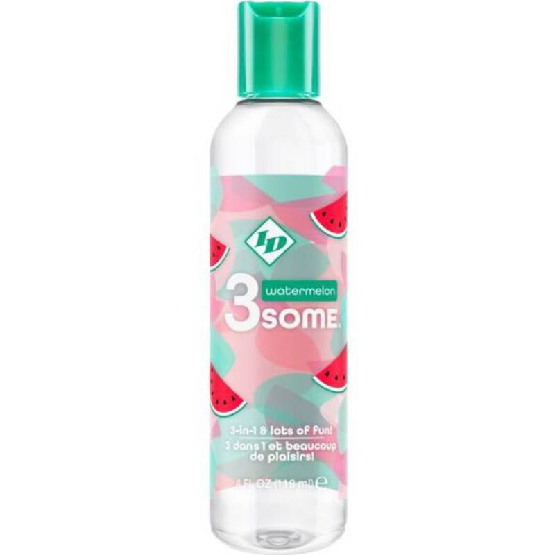 ID 3SOME лубрикант с вкус на диня, 4 fl oz