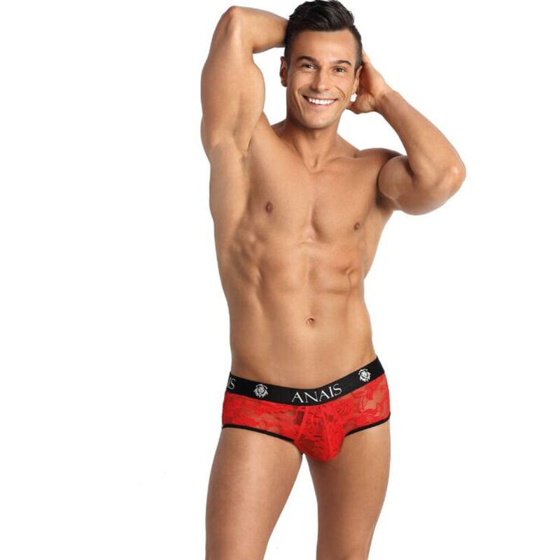 Джоксстринг от дантела с отворена задна част за съблазнителна визия ANAIS