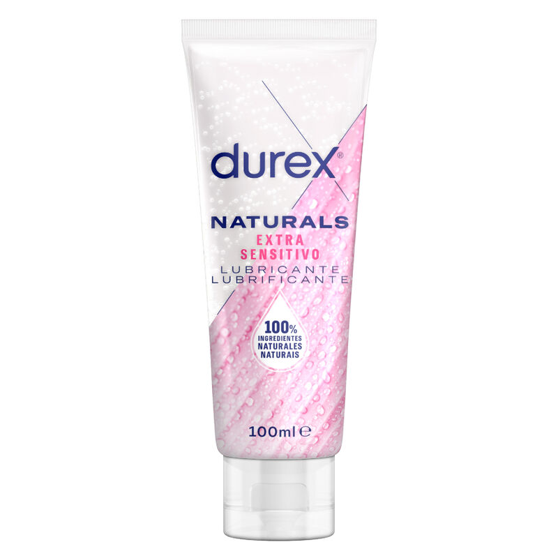Durex Naturals Extra Sensitive лубрикант на водна основа, 100 ml