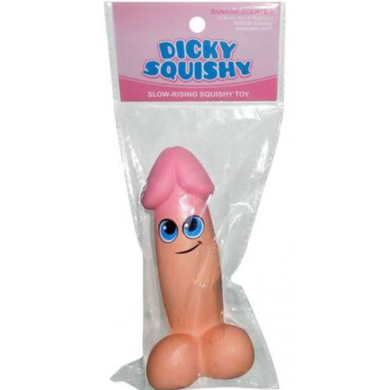 KHEPER GAMES Dicky Squishy, забавен еротичен подарък с аромат на банан