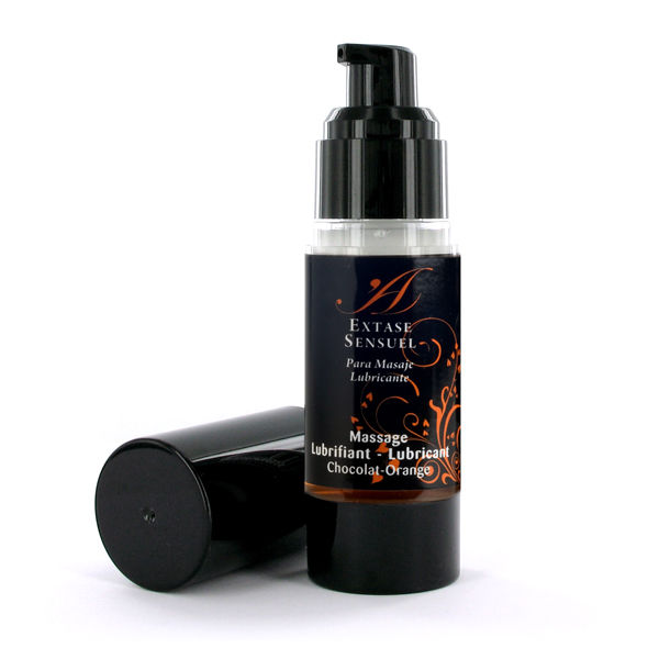 Лубрикант Extase Sensual с вкус на шоколад и портокал, 30 ml