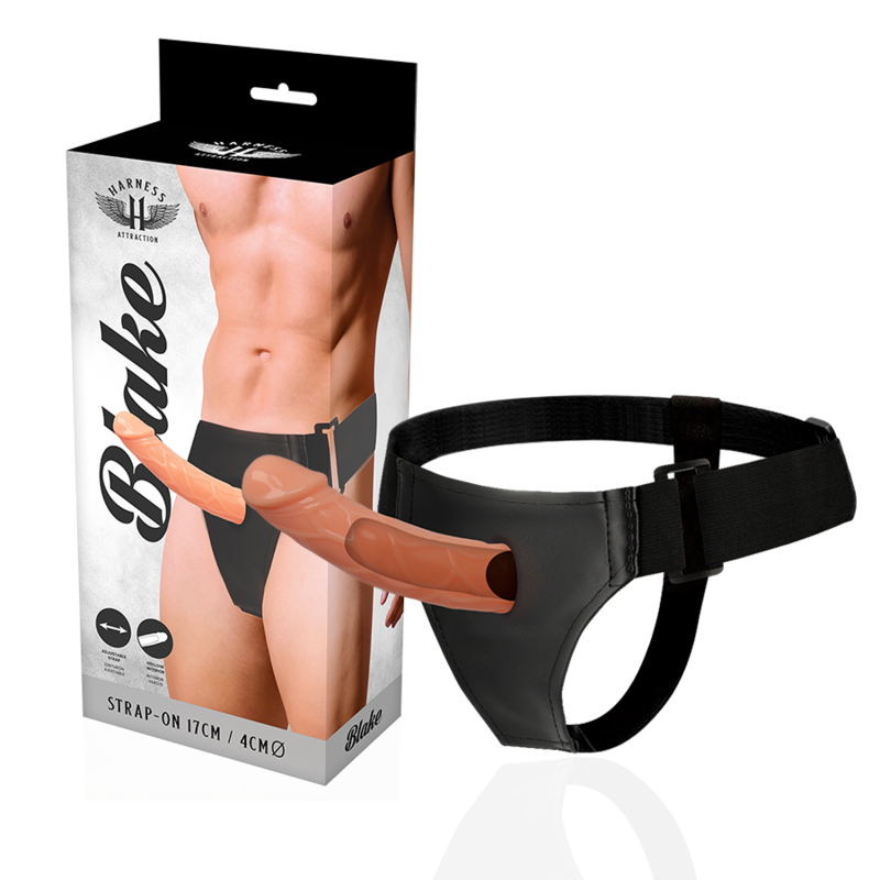 Кух удължител за пенис Harness Attraction Blake с регулируем колан