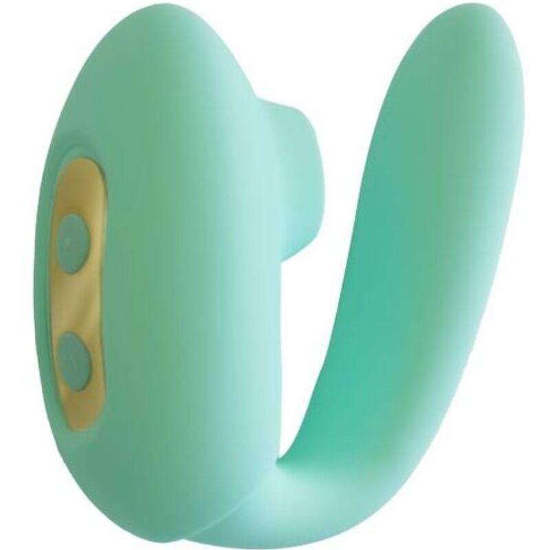 XOCOON Couples Foreplay Enhancer Mint вибратор с въздушни пулсации за двойки