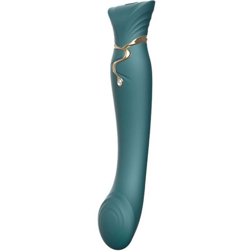 Вибратор ZALO Queen G Spot PulseWave, зелен