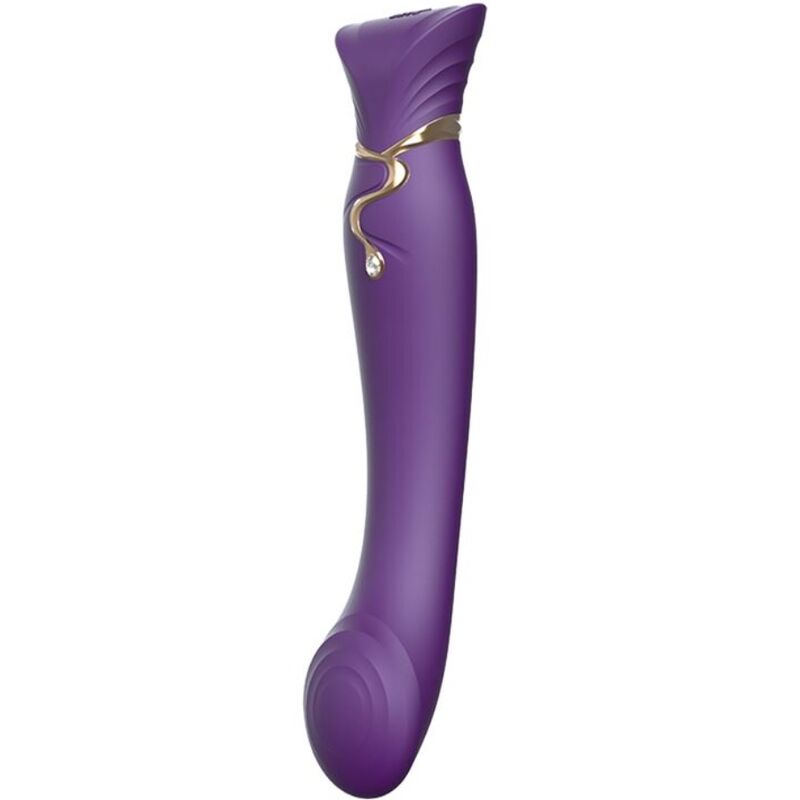 Вибратор ZALO Queen G Spot PulseWave, лилав