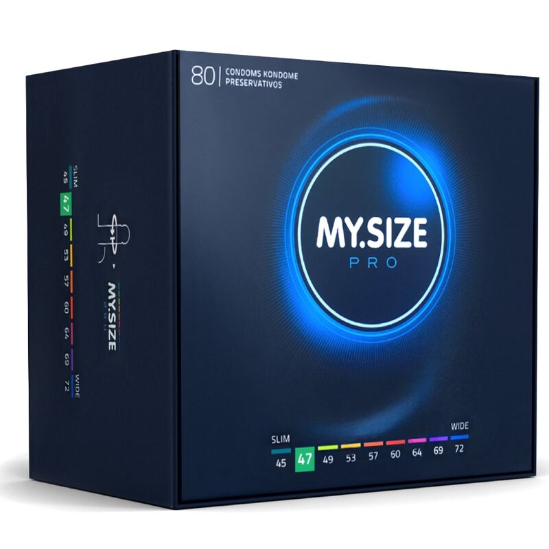 Презервативи MY.SIZE PRO 47 мм, 80 броя