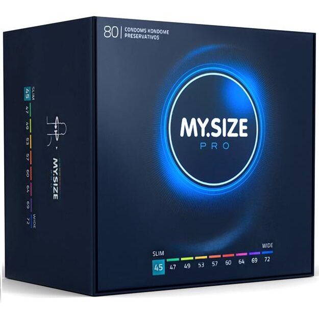 Презервативи MY SIZE PRO, 45 мм, 80 броя